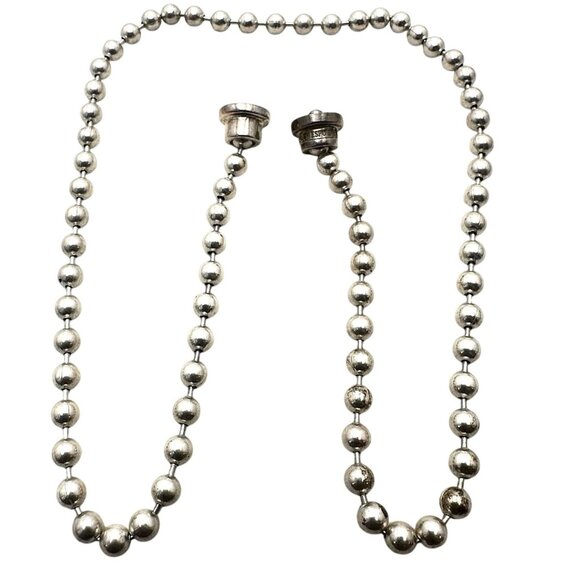 Joseph Esposito Popcorn Chain Magnetic Clasp 18 Inch Necklace 33 Gram - Picture 1 of 3